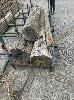 3 X Large Diameter Turpentine Posts, Up To4m (L), 420, 300 & 370mm