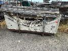 69 · CHURCH TIMBER FREEZES,, 1 x STILLAGE,, PACK LARGE WINDOW LOUVRES,, OVERALL: 1260 x 5400mm, TIMBER: 170 x 100mm OREGON