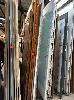 132 · 12 x MIRRORED WARDROBE DOORS, ASSORTED