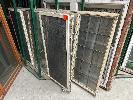 3 x LEADLIGHT STEEL WINDOWS