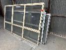 3 X Assorted Alloy Windows