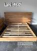 Eiffel Queen Size Ash Laminate Timber Bed, 2060 X 1540mm, As New In 2 X Boxes