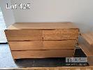 193 · PISA DRESSER, ASH LAMINATE TIMBER, 1460 x 500 x 890mm, AS NEW IN BOX