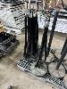 11 · VELVET ROPE BARRIER, 7 x STANCHIONS, 6 x ROPES