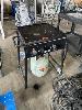 37 · BBQ, JUMBUCK, 2 BURNER, FOLDABLE LEGS, GAS BOTTLE