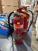 51 · 2 x FIRE EXTINGUISHERS,, 2.5kg & 4kg ABE DRY POWDER