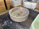 71 · CONCRETE BASIN, DARK GREY, 380 (D) x 100mm, BASIN : 350 (D) x 80mm