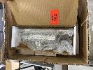 9 X Brushed Steel Flow Reducers, As New