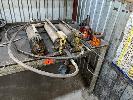42 · 3 x ENERPAC HYDRAULIC HAND PUMPS, 2 x HYDRAULIC JACK & MECHANICAL JACK