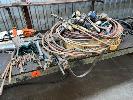 43 · LARGE QUANTITY OXY/ACC HOSE, GAUGES, HAND PIECES & ACCESSORIES