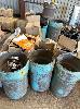 61 · ASSORTED PIPE FITTINGS, RUBBER SEALS, BLOW OUT BALLS, PIPE CLAMPS, GAUGES, ETC