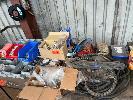 121 · ASSORTED HARDWARE, RIVETS, AIR FITTINGS, BOLTS, NUTS, ETC