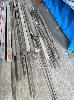 128 · SOLID STEEL BAR SECTION, ROUND, SQUARE & HEX, 1 x PALLET