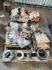 154 · ASSORTED SPARES BEARINGS, KUBOTA SPARES, CASTOR WHEELS, PIPE FITTINGS