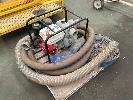33 · KOSHIN TRASH PUMP, PETROL,, WATER TRANSFER, 70mm, HONDA GX240, SUCTION & OUTLET HOSE