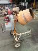34 · CONCRETE MIXER,, ELECTRIC 240V, BOWL GOOD CONDITION, NEEDS TYRE REPLACEMENT