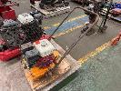 45 · FLEXTOOL VIBRATING PLATE, MOD: PC50, HONDA 5.5HP PETROL