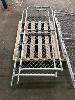 2 x ACCESS GATES WITH HINGES & PINS, UNUSED, 2030 (H) x 820mm (W)