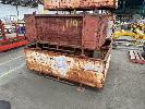 110 · 5 x STEEL STILLAGES,, 4 @ 2100 x 900 x 700mm & 1 @ 1800 x 900 x 700mm,, STACKABLE