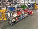 STEEL RACK, 2400 x 550 x 1520mm (H), 4 TIER