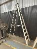 126 · ALUMINIUM STEP LADDER, SINGLE SIDED, 3400mm