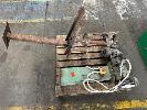 137 · GMF DE GRINDER ON STAND, 8" & OLD SCHOOL BENCH DRILL
