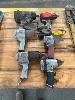 162 · 6 x PNEUMATIC IMPACT GUNS & R/A WRENCH, PNEUMATIC