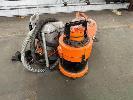 180 · 3 x VACUUM CLEANERS, INCLUDING NILFISK BACKPACK & 2 x WET DRY VACS,, 240V