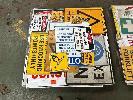 193 · ASSORTED SAFETY SIGNS, 1 x PALLET