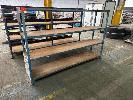 HEAVY DUTY STEEL RACK, 2450 x 500 x 1620mm (H), 4 TIER