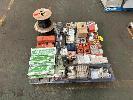 218 · ELECTRICAL FITTINGS, UFO LEADS, CONDUIT FITTINGS, GPO'S, LIGHT SWITCHES, CB'S, 1 x PALLET