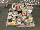 PALLET OF INDUSTRIAL AUTOMOTIVE PAINTS