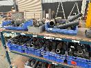145 · POLY PIPE FITTINGS, TEES, ELBOWS, JOINERS, ETC, 9 x TUBS