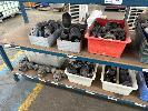 146 · POLY PIPE FITTINGS, TEES, ELBOWS, JOINERS, ETC, 10 x TUBS