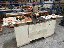 Blum Minipress-P,, Multi Spindle Drill & Router, With 4 Slot & 7 Slot Heads Inc Accessories, Pneumatic Clamping & Controls, 240v Mounted To Work Bench With Measurement Rails To 3200mm (L) No Gst