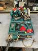 152 · MAKITA CORDLESS DRILL,, ROUTER,, MOD: 3608B &, CIRUCALR SAW, 240V NO GST