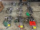 9 X Banks Spray Paint Guns, Airless 1