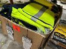 204 · WORK JUMPERS, VEST & SHIRTS, BRAND NAMED,, ASSORTED SIZES, AS NEW 1, 1 x BOX NO GST