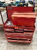Tool Cabinet, Tridon,, 10 Drawer & Cantilever,, With Hand Tools, Sidchrome Spanner, Pliers, Etc No Gst