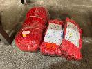 223 · LIFTING SLINGS, TECHNOTEC, 4 x RED, 5 TONNE@ 2m &, 1 x RED, 5 TONNE @ 8m NO GST