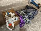 12 X Ratchet Straps, 1000kg &, 4 X Lifting Slings, 2 @ 1t & 2 @ 4t No Gst