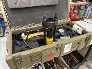 238 · PARKER/ENERPAC HYDRAULIC CRIMPER, KARRY KRIMP,, OD: 82C-080 &, ENERPAC POWER PUMP, MOD: P392, WITH DIES, HOSES & PROTECTIVE CARRY CASE