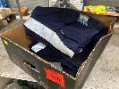 260 · 5 x PAIRS WORK PANTS, KING GEE WORK COOL, NAVY WITH REFLECTIVE STRIP, SIZE: 117S, AS NEW