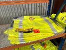 5 X Hi Vis Wet Weather Jackets, Bisley, 2xl