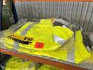 287 · 5 x HI VIS WET WEATHER JACKETS, BISLEY, 2XL