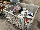 Assorted Tool & Industrial Equipment Including Electronics & Power Control Cabinets, Tooling, Fittings, Rubber Mat, Magnetic Stands, Valves, Gauges, Etc, Including Poly Crate No Gst