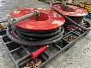 326 · 2 x FIRE HOSE REELS & FITTINGS NO GST