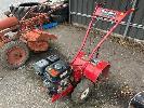 349 · ROTARY HOE, EARTHQUAKE, POWERED BY COURAGE 6.5 PETROL ENGINE, HOE WIDTH 400mm NO GST