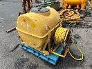 355 · FIBREGLASS SPRAY TANK & HOSE REEL, PETROL HONDA MOTOR NO GST