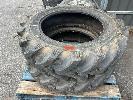 360 · 2 x TRACTOR TYRES, KRISHAK GOLD, 12.4-28